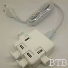 China NEW PRODUCT  4A  4usb charger and holder desktop EU ,AUS ,UK USA PLUG supplier
