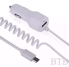 China white color type c micro mini usb car charger 5v 2.5a 5v 3a 5v 1a 2.1a supplier