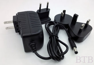 China Interchangeable ac plug 12V 2A 1A 5V 2A 12v 5a power adapter with USA/Australia/Europe/UK plug dubai for LED .SET TOP supplier