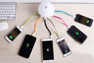 China mini night light tent lamp comping light usb charger light 8 usb reading sense brightness  new product supplier