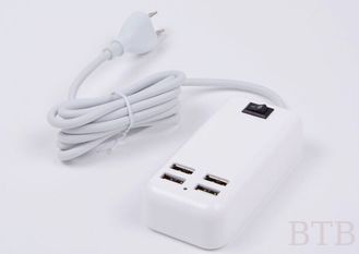 China Universal Travel Charger Power Adapter U/US/UK Plug Universal 30W 4 USB Ports Travel Home Wall Charger Power Adapter supplier