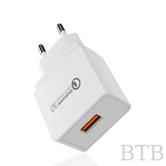 China USB travel charger Quick Charge 3.0 Wall Charger 18W Qualcomm 3.0 USB power adapter supplier