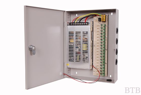 4ch  6 channel 9ch 10ch 12ch 18ch 12v and 24v  CCTV Uninterruptible Power Supply access systerm power supply supplier