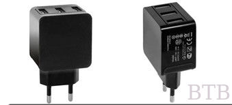 UL GS PSE mini size three USB Power Adapter supplier