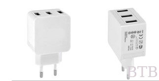 UL GS PSE mini size three USB Power Adapter supplier