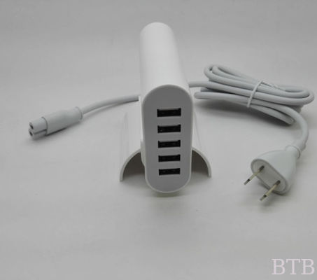 5V 6A 5 usb  charger  CE LVD EMC certificate supplier