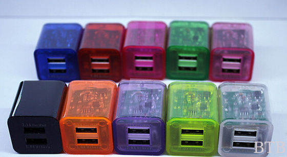 Transparency adapter 12V 1A 24V 0.5A 5V 1A 5v 2a lucency case with 304 switch on DC cable supplier