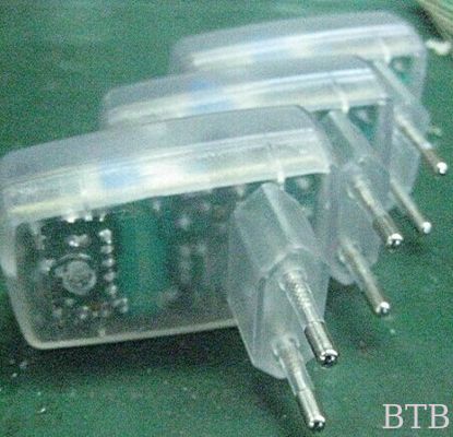 Transparency adapter 12V 1A 24V 0.5A 5V 1A 5v 2a lucency case with 304 switch on DC cable supplier