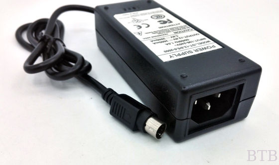 24V Ac DC Power Adapter for Pos thermal printer 3 pin power-mini din supplier