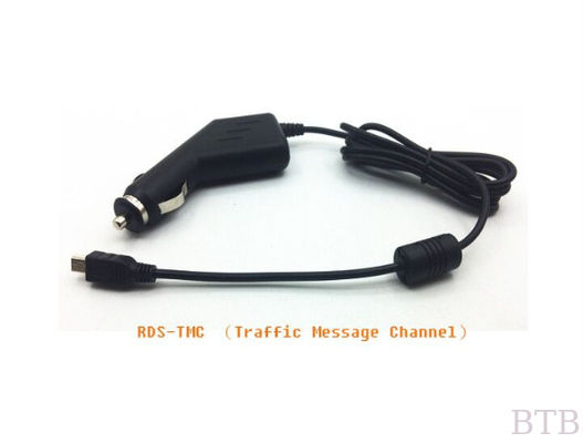 black color 5V2A car charger micro usb with cable RDS-TMC (Traffic Message Channe1) supplier