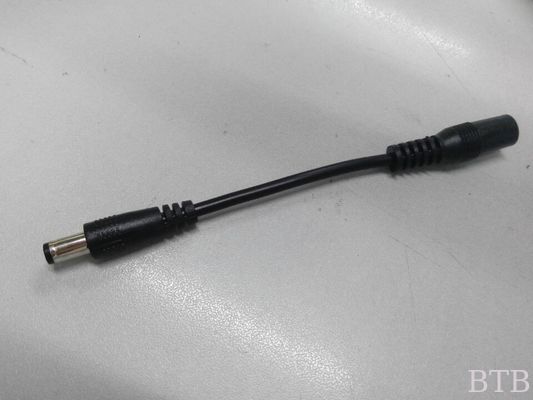 Laptop DC Cable 12V DC Power Adapter Cord With 5.5*2.5MM Flat Black Red Wire supplier