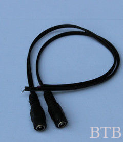 Laptop DC Cable 12V DC Power Adapter Cord With 5.5*2.5MM Flat Black Red Wire supplier