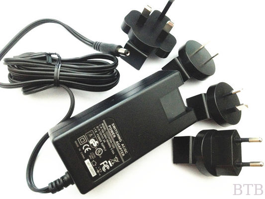 white color 12v 1A dc power adapter UL FCC PSE GS CE RCM BS1363 certification internationa supplier