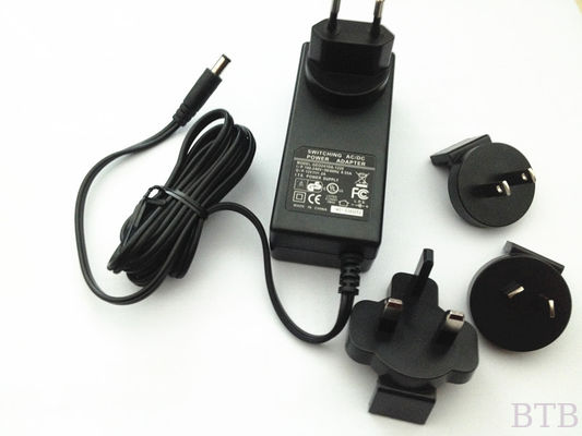 white color 12v 1A dc power adapter UL FCC PSE GS CE RCM BS1363 certification internationa supplier