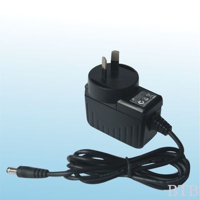 9V 0.6A power adapter CE FCC UL EMC LVD GS PSE SAA BIS SASO cert for 300Mbps MINI wireless routers with external antenna supplier