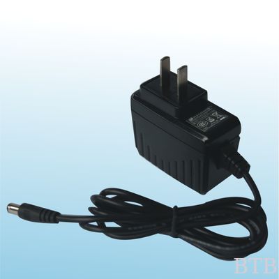 9V 0.6A power adapter CE FCC UL EMC LVD GS PSE SAA BIS SASO cert for 300Mbps MINI wireless routers with external antenna supplier