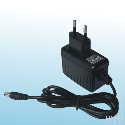 9V 0.6A power adapter CE FCC UL EMC LVD GS PSE SAA BIS SASO cert for 300Mbps MINI wireless routers with external antenna supplier