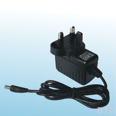 9V 0.6A power adapter CE FCC UL EMC LVD GS PSE SAA BIS SASO cert for 300Mbps MINI wireless routers with external antenna supplier