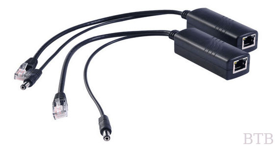 2 pcs/Lot Power Over Ethernet POE Splitter 12V 2A POE Adapter For IP Cameras supplier