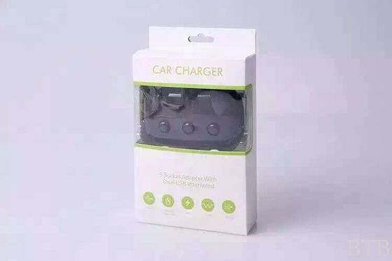 5V 3A car charger  with 3 in 1  cigarette lighter with usb connecter supplier