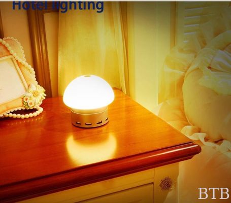 mini night light tent lamp comping light usb charger light 8 usb reading sense brightness  new product supplier