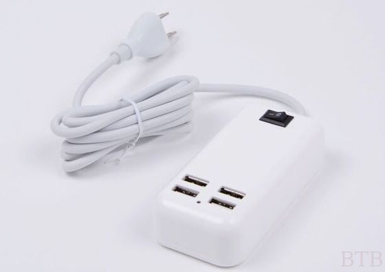 Universal Travel Charger Power Adapter U/US/UK Plug Universal 30W 4 USB Ports Travel Home Wall Charger Power Adapter supplier
