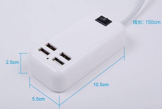 Universal Travel Charger Power Adapter U/US/UK Plug Universal 30W 4 USB Ports Travel Home Wall Charger Power Adapter supplier