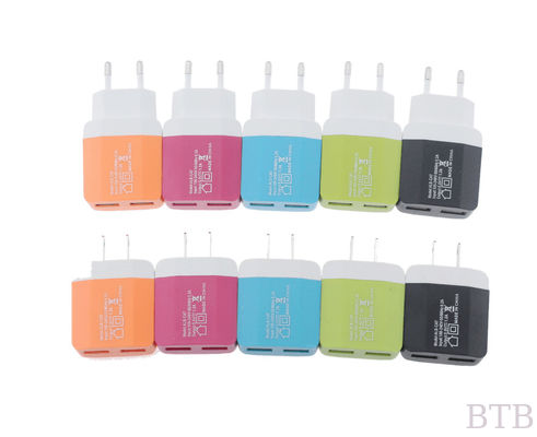 5V 1.2A dual usb charger cheaper price stock cheaper charger  free sample power adapter supplier