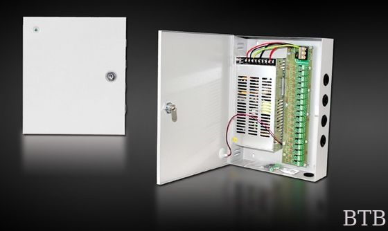 4ch  6 channel 9ch 10ch 12ch 18ch 12v and 24v  CCTV Uninterruptible Power Supply access systerm power supply supplier