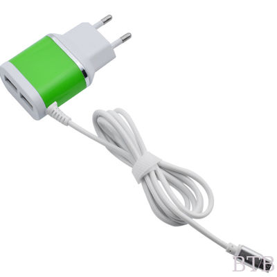 Wall fast charger 2 port usb wall charger travel adapter 5V 3.1A mobile charger supplier