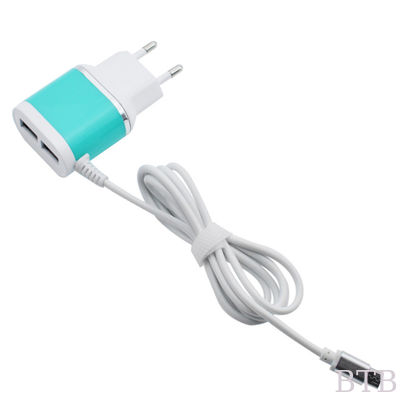 Wall fast charger 2 port usb wall charger travel adapter 5V 3.1A mobile charger supplier