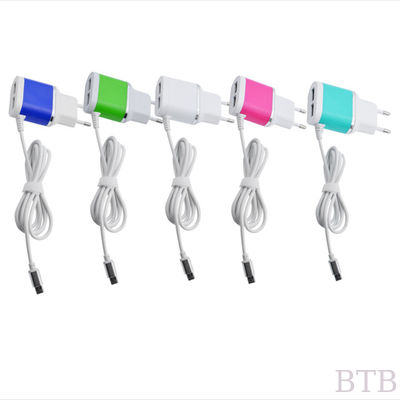 Wall fast charger 2 port usb wall charger travel adapter 5V 3.1A mobile charger supplier