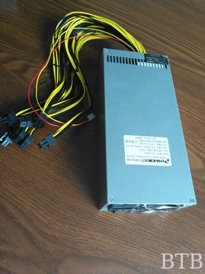 1800W Mining Power Supply PSU For S7 S9 90 Gold ATX Eth Rig Bitcoin Miner Antminer supplier