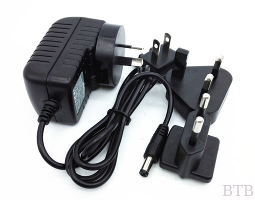 Adaptor 5W 12W 18W  24W 36W  interchangeable plug  wall amount  power adapter  CE FCC ROHS UL GS SAA supplier