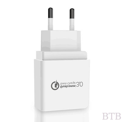 USB travel charger Quick Charge 3.0 Wall Charger 18W Qualcomm 3.0 USB power adapter supplier