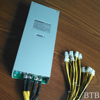 1800W Mining Power Supply PSU For S7 S9 90 Gold ATX Eth Rig Bitcoin Miner Antminer